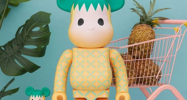 CLOT x BE@RBRICK「PINK PINEAPPLE」 即将发售